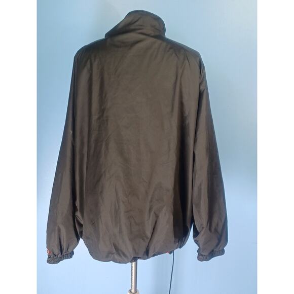 Ohio State Reversible Pullover Jacket Coat Sweater Size XL Black&Red Pro Player - Picture 2 of 10